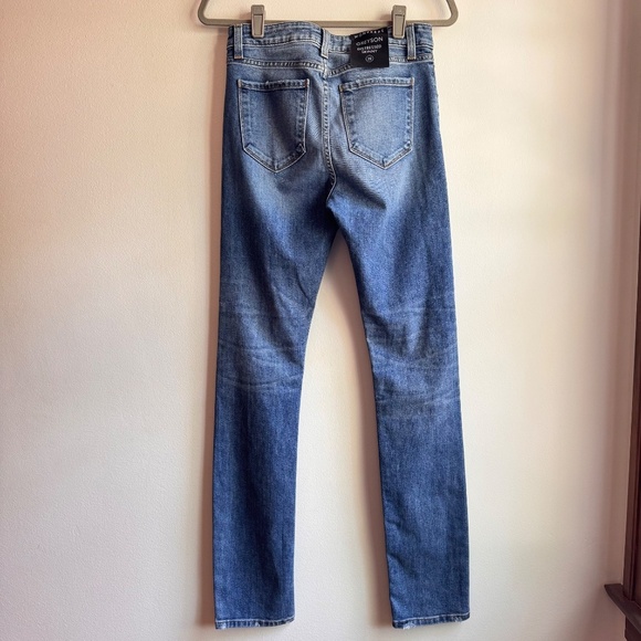 Monfrere Men's Greyson Distressed Skinny Jeans Size 29 NWT - Picture 2 of 6